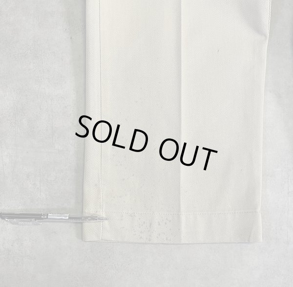 画像7: 70'S DICKIES 874 チビタグ ワークパンツ ベージュ W34L30 TALONアルミジップ USA製 (VINTAGE)