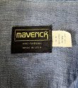 画像2: 70'S MAVERICK デニム ウエスタンシャツ インディゴ USA製 (VINTAGE)