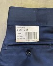 画像2: 80'S DICKIES "INDUSTRIAL WEAR" ワークパンツ ネイビー W36L29 USA製 (DEADSTOCK)