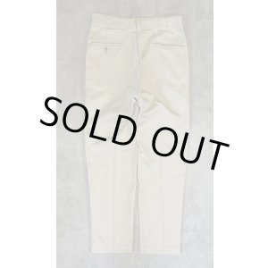 画像: 70'S DICKIES 874 チビタグ ワークパンツ ベージュ W34L30 TALONアルミジップ USA製 (VINTAGE)