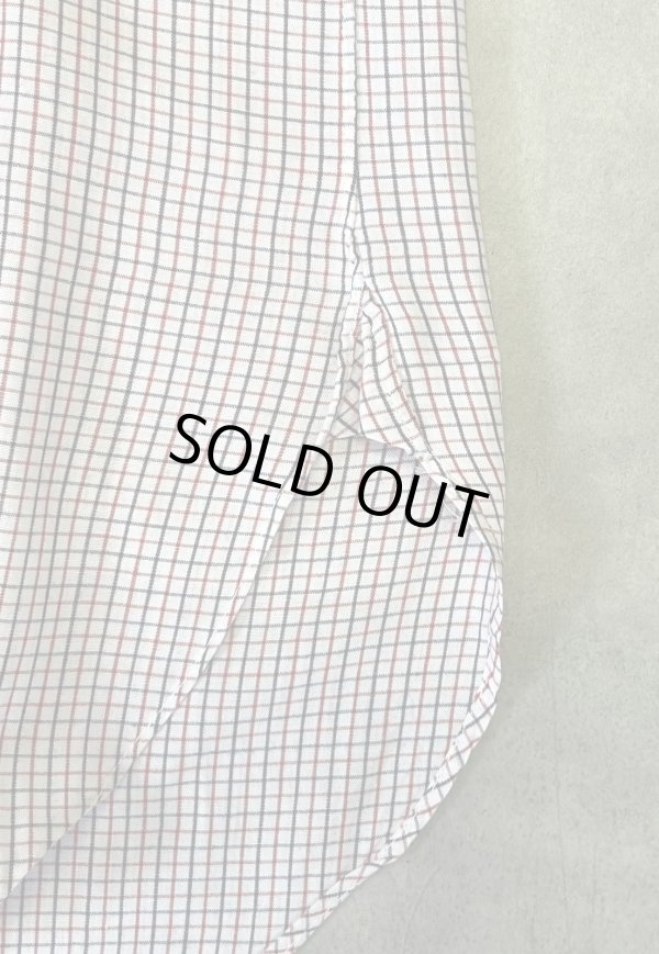 画像3: 60'S BROOKS BROTHERS "BROOKSCLOTH" 6ボタン マチ付き BDシャツ チェック柄 USA製 (VINTAGE)