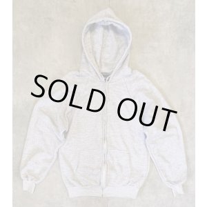 画像: 80'S IM SPORTS 裏地サーマル フルジップ ダブルフェイス スウェットパーカー ヘザーグレー YKKアルミジップ (VINTAGE)