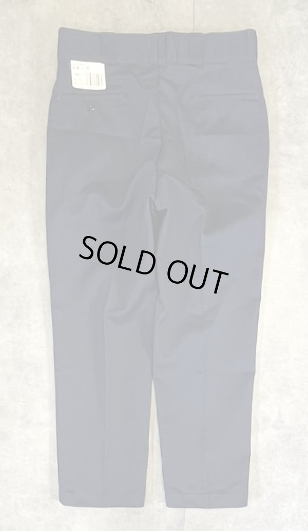 画像1: 80'S DICKIES "INDUSTRIAL WEAR" ワークパンツ ネイビー W36L29 USA製 (DEADSTOCK)