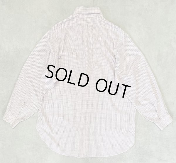 画像4: 60'S BROOKS BROTHERS "BROOKSCLOTH" 6ボタン マチ付き BDシャツ チェック柄 USA製 (VINTAGE)