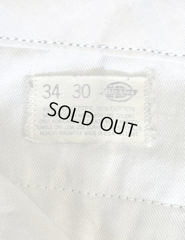 画像4: 80'S DICKIES 874 チビタグ ワークパンツ ダークグリーン W34L30 USA製 (VINTAGE)