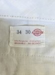 画像4: 70'S DICKIES 874 チビタグ ワークパンツ ベージュ W34L30 TALONアルミジップ USA製 (VINTAGE)