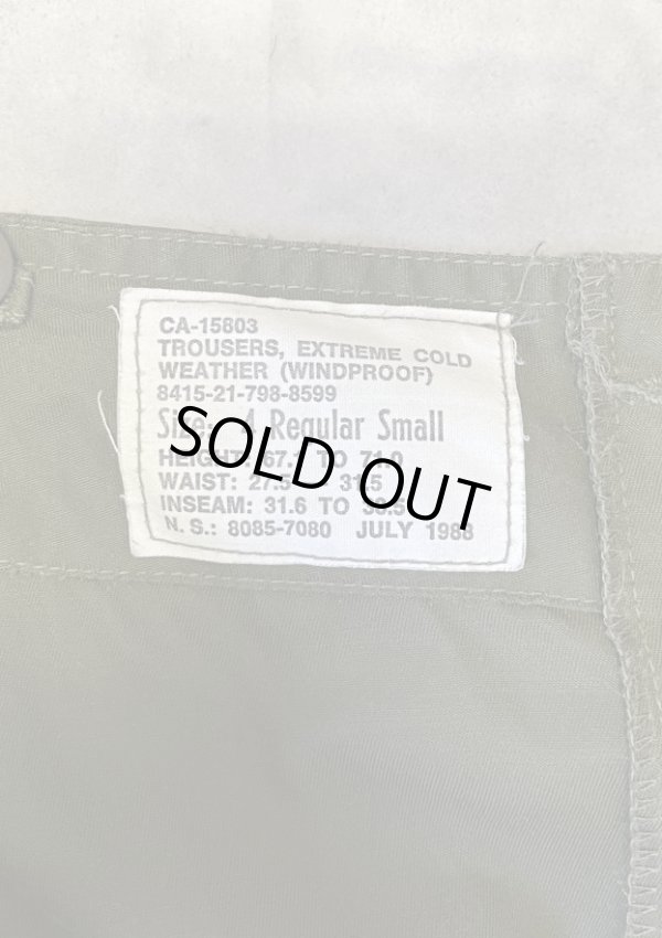 画像2: 80'S カナダ軍 ECW WINDPROOF カーゴパンツ オリーブ (VINTAGE)