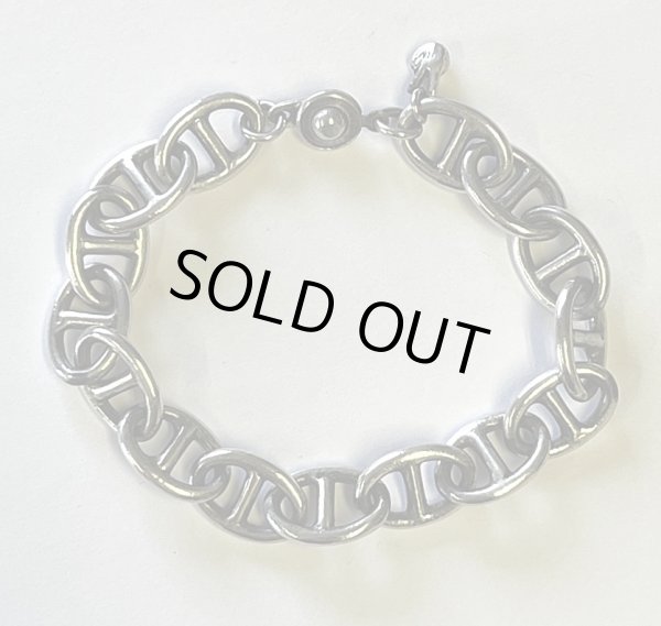 画像1: VIN'S "CHAIN BRACELET" BIG MARINE ANTIQUE SILVER (NEW)