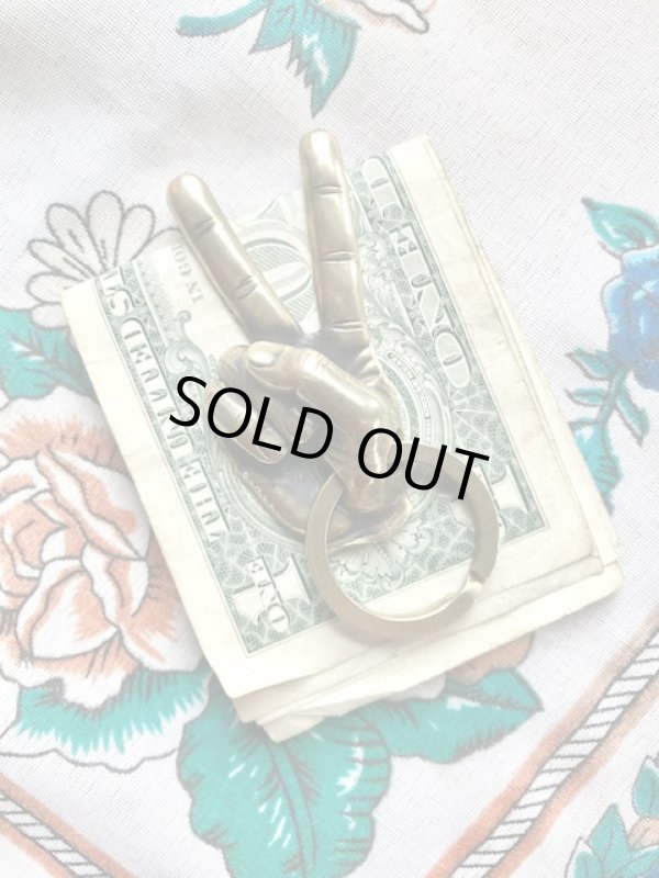 画像5: VIN'S "V SIGN KEYHOOK" ANTIQUE GOLD (NEW)
