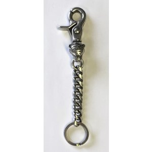 画像: VIN'S "NASKAN KEYHOLDER LONG" ANTIQUE SILVER (NEW)