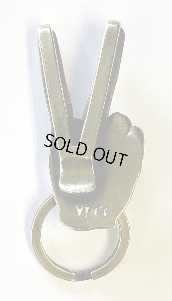 画像2: VIN'S "V SIGN KEYHOOK" ANTIQUE GOLD (NEW)