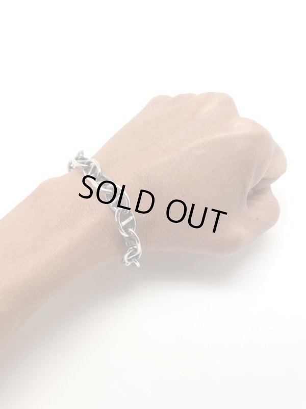 画像5: VIN'S "CHAIN BRACELET" BIG MARINE ANTIQUE SILVER (NEW)