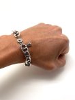 画像6: VIN'S "CHAIN BRACELET" BIG MARINE ANTIQUE SILVER (NEW)