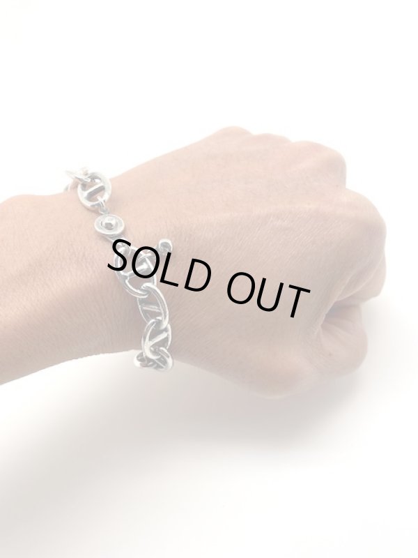 画像6: VIN'S "CHAIN BRACELET" BIG MARINE ANTIQUE SILVER (NEW)