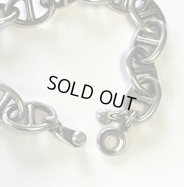 画像4: VIN'S "CHAIN BRACELET" BIG MARINE ANTIQUE SILVER (NEW)