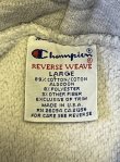画像2: 90'S CHAMPION "VIRGINIA TECH" 刺繍タグ リバースウィーブ パーカー ヘザーグレー USA製 (VINTAGE)