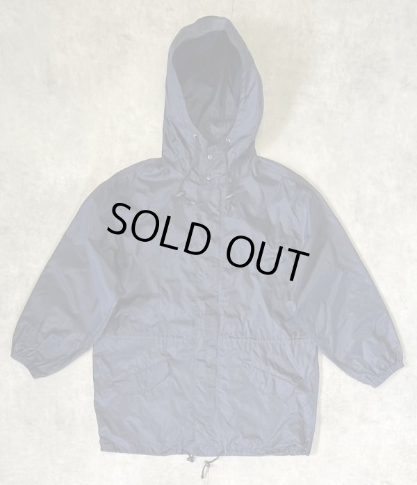 画像1: 00'S GAP 旧タグ ナイロン モッズパーカー ネイビー (VINTAGE)