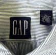 画像2: 90'S GAP 旧タグ コットンシャツ ストライプ (VINTAGE)