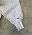 画像4: 90'S CHAMPION "VIRGINIA TECH" 刺繍タグ リバースウィーブ パーカー ヘザーグレー USA製 (VINTAGE)