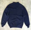 画像3: 80'S JERZEES スウェット カーディガン 無地 ネイビー USA製 (VINTAGE)