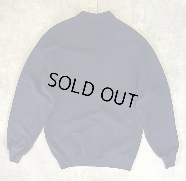 画像3: 80'S JERZEES スウェット カーディガン 無地 ネイビー USA製 (VINTAGE)