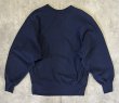 画像4: 80'S CHAMPION "FIRSTSEA BANK" トリコタグ リバースウィーブ ネイビー USA製 (VINTAGE)