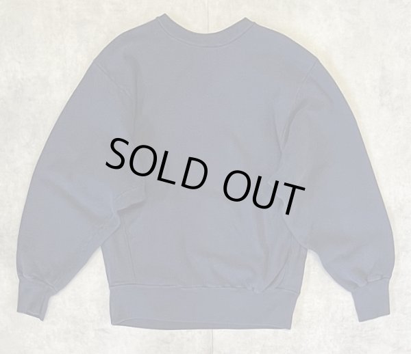 画像4: 80'S CHAMPION "FIRSTSEA BANK" トリコタグ リバースウィーブ ネイビー USA製 (VINTAGE)