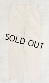 画像: 60'S アメリカ軍 US ARMY コットン100% チノパンツ RAPIDブラスジップ (VINTAGE)