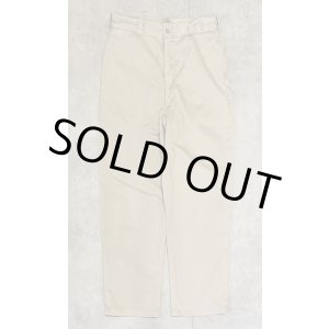 画像: 60'S アメリカ軍 US ARMY コットン100% チノパンツ RAPIDブラスジップ (VINTAGE)