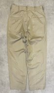 画像5: 60'S アメリカ軍 USAF コットン100% チノパンツ RAPIDアルミジップ (VINTAGE)