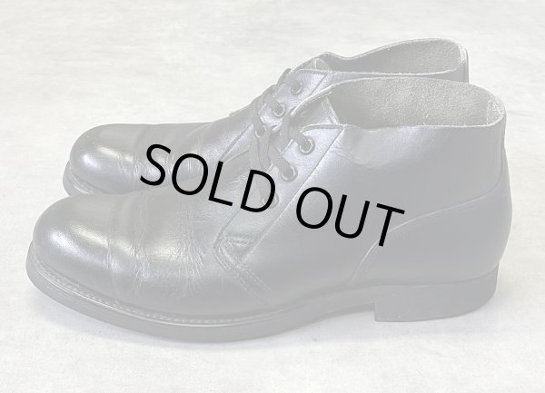 画像2: 60'S アメリカ軍 US NAVY "BELLEVILLE SHOE MFG CO製" 3アイレット スチール無し レザー チャッカブーツ (VINTAGE)