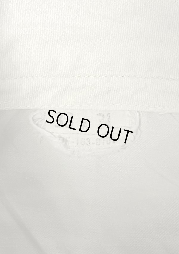 画像2: 60'S アメリカ軍 US ARMY コットン100% チノパンツ TALONアルミジップ (VINTAGE)