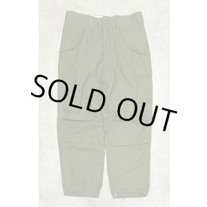 画像: 70'S アメリカ軍 US ARMY M-65 フィールドパンツ M-R (DEADSTOCK)