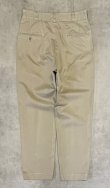 画像5: 60'S アメリカ軍 US ARMY コットン100% チノパンツ TALONアルミジップ (VINTAGE)