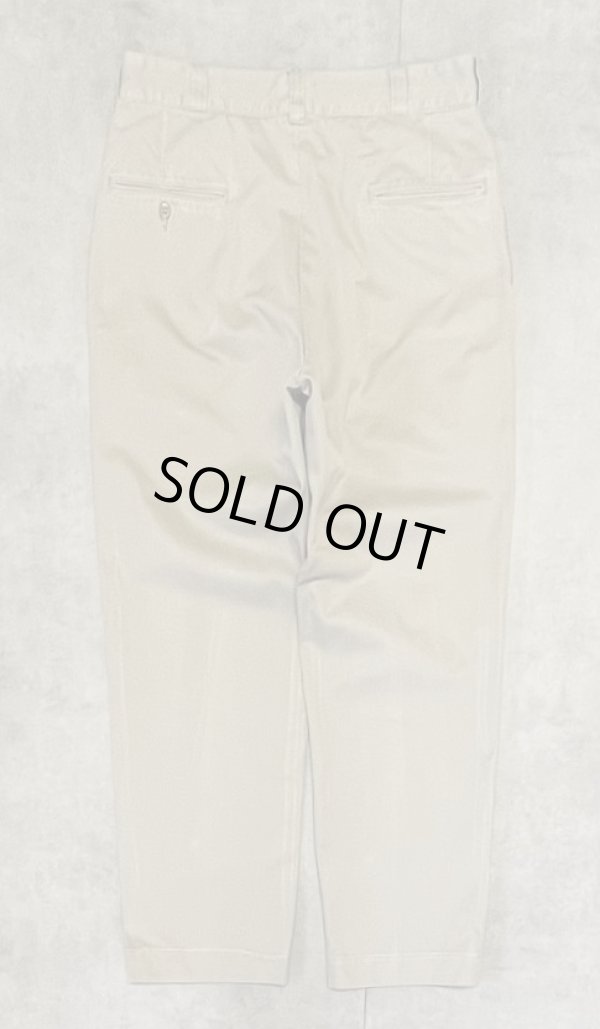 画像5: 60'S アメリカ軍 US ARMY コットン100% チノパンツ TALONアルミジップ (VINTAGE)