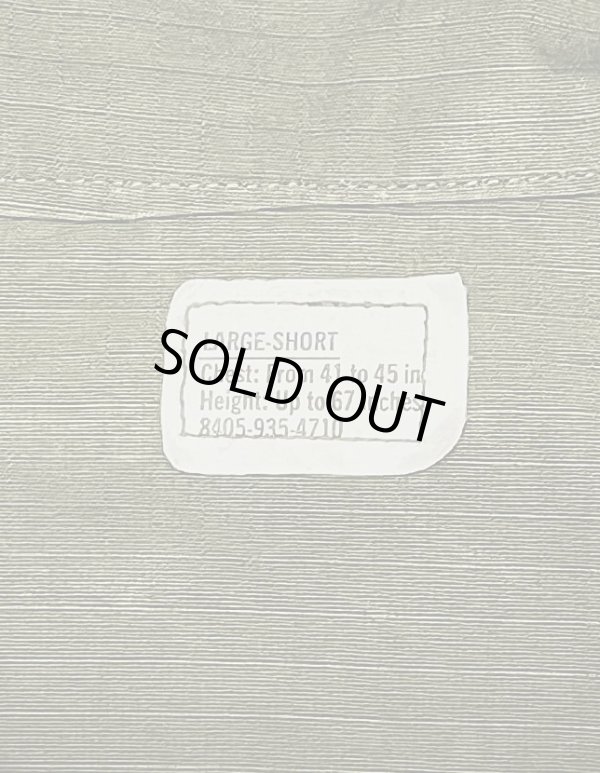 画像2: 60'S アメリカ軍 US ARMY "JUNGLE FATIGUE" リップストップ ファティーグジャケット L-SHORT (DEADSTOCK)