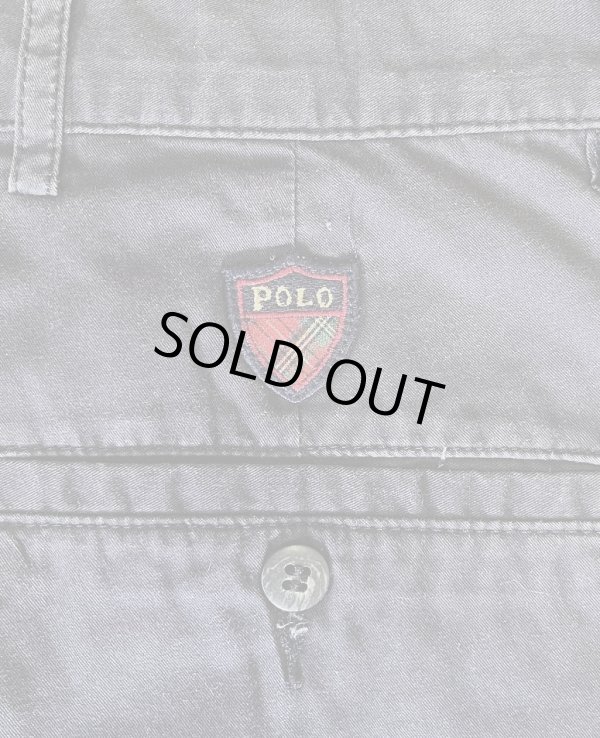 画像4: 90'S RALPH LAUREN "THE CLASSIC GOLF PANT" ツープリーツ チノパンツ ネイビー (VINTAGE)
