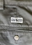 画像4: 90'S RALPH LAUREN "ANDREW PANT" ツープリーツ チノパンツ カーキ (VINTAGE)