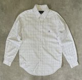 画像: 90'S RALPH LAUREN "CLASSIC FIT" ピンオックス BDシャツ グラフチェック (VINTAGE)