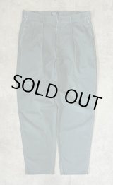 画像: 90'S RALPH LAUREN "クレストロゴ" ツープリーツ チノパンツ グリーン USA製 (VINTAGE)