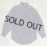 画像: 90'S RALPH LAUREN ツイル BDシャツ ネイビー (VINTAGE)