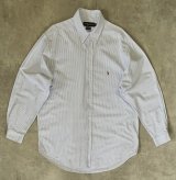 画像: 90'S RALPH LAUREN "YARMOUTH" オックスフォード BDシャツ ストライプ (VINTAGE)