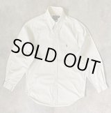 画像: 90'S RALPH LAUREN "BLAKE" ツイル BDシャツ ベージュ (VINTAGE)