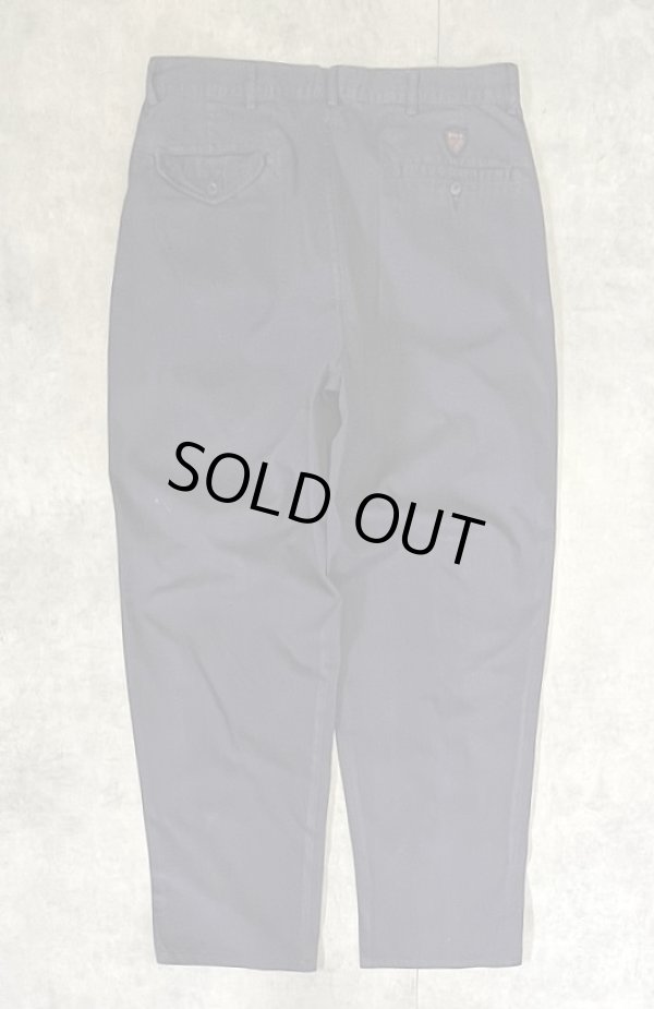 画像3: 90'S RALPH LAUREN "THE CLASSIC GOLF PANT" ツープリーツ チノパンツ ネイビー (VINTAGE)