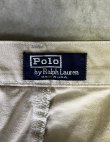 画像2: 90'S RALPH LAUREN "ボックスロゴ" ツープリーツ チノパンツ ベージュ USA製 (VINTAGE)