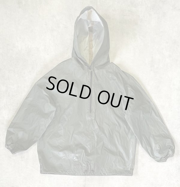 画像1: 70'S LL Bean "筆記体タグ" デッキパーカー オリーブ (VINTAGE)