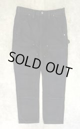 画像: CARHARTT ダブルニー ダック ペインターパンツ ブラック W34L30 (VINTAGE)