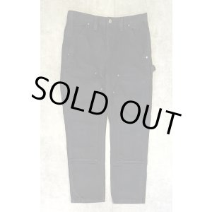 画像: CARHARTT ダブルニー ダック ペインターパンツ ブラック W34L30 (VINTAGE)