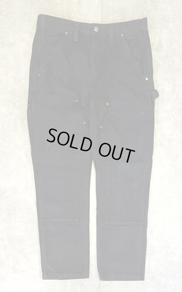 画像1: CARHARTT ダブルニー ダック ペインターパンツ ブラック W34L30 (VINTAGE)