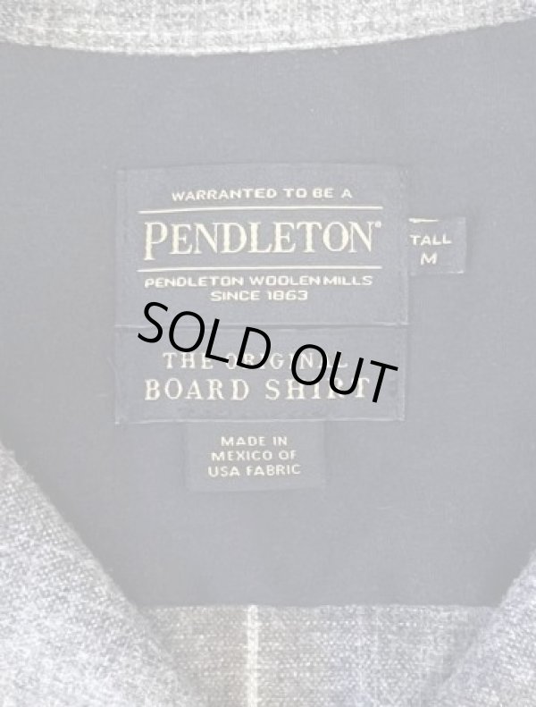 画像2: 00'S PENDLETON "BOARD SHIRT" ウール オープンカラーシャツ オンブレチェック (DEADSTOCK)